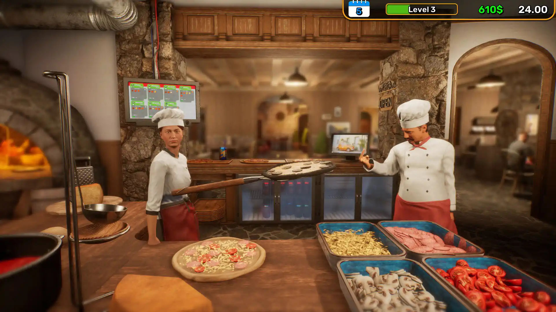 披萨屋模拟器/Pizza House Simulator-天梦资源网