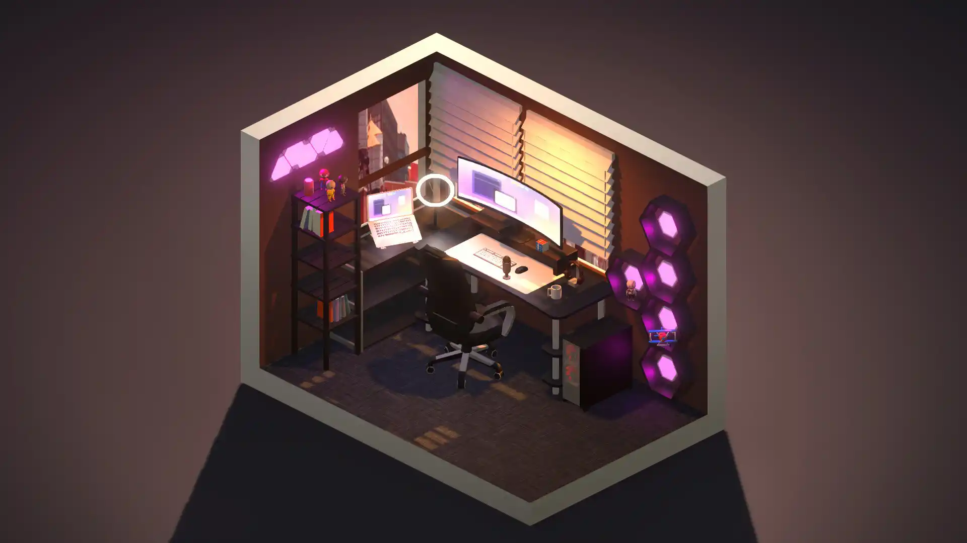 我的梦想卧室/My Dream Setup-天梦资源网
