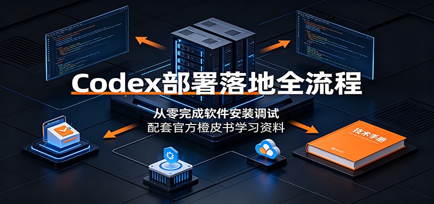 Codex部署落地全流程：从零完成软件安装调试，配套官方橙皮书学习资料-天梦资源网