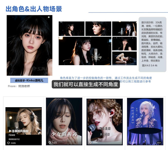 AI音乐MV全流程制作教程，从音乐生成到MV剪辑一站式搞定，打造属于自己的虚拟歌手-天梦资源网