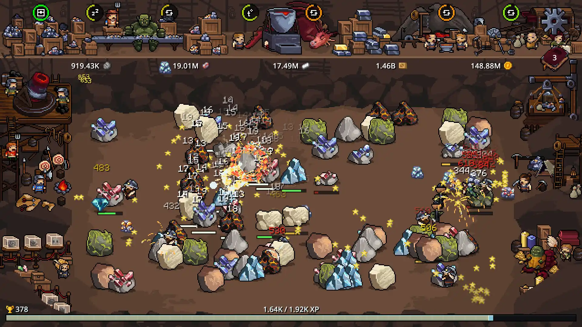 幻想矿工：深渊挂机/Fantasy Miner: Idle Depths-天梦资源网