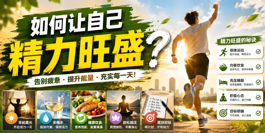 付费文章：如何让自己精力旺盛？-天梦资源网