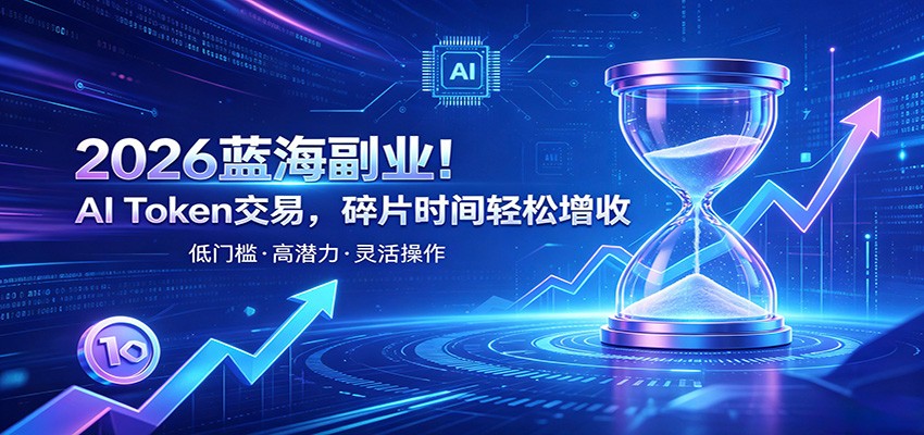 AI Token算力赛道！普通人可入局的数字副业，零门槛快速起步-天梦资源网