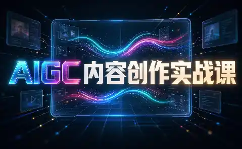 AIGC内容创作实战课-天梦资源网
