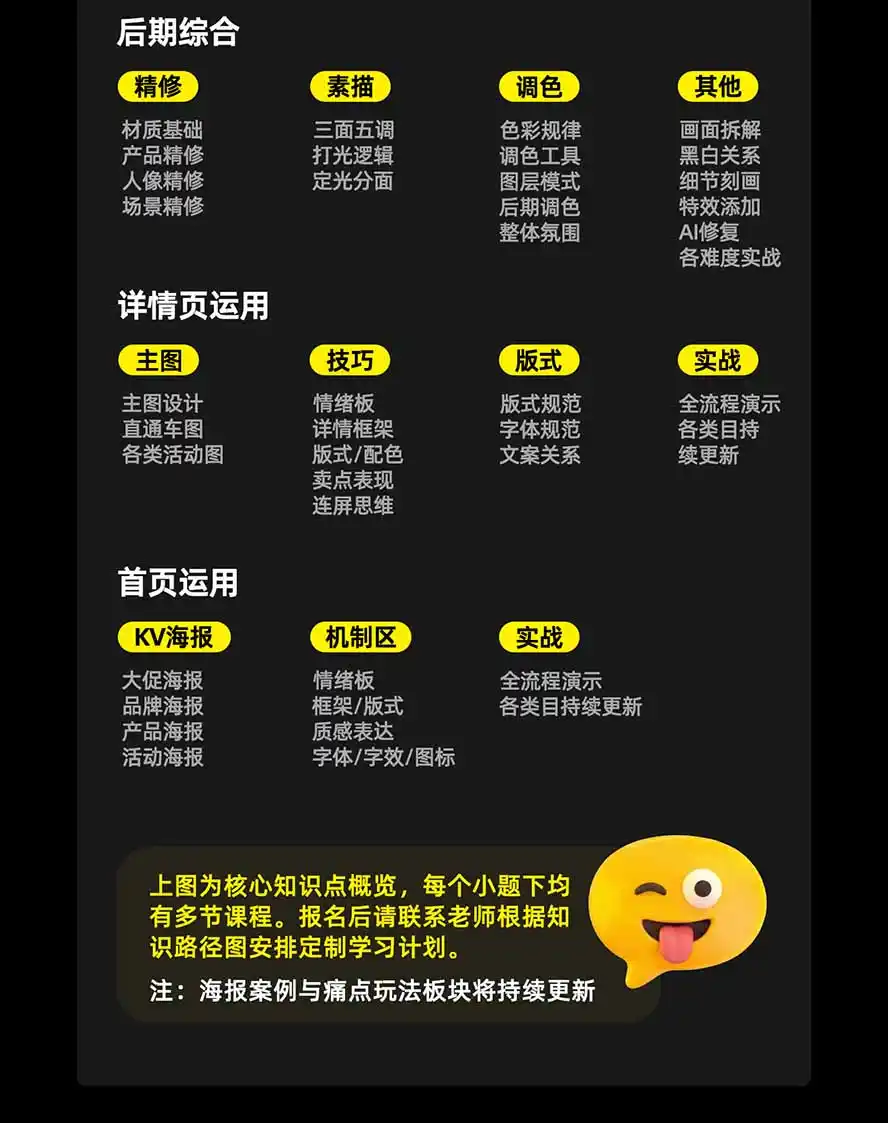图片[4]-电商头等舱AI设计全能进阶2026新课：PS+即梦+Nano Banana+ComfyUI，从产品精修到详情页全案设计-天梦资源网
