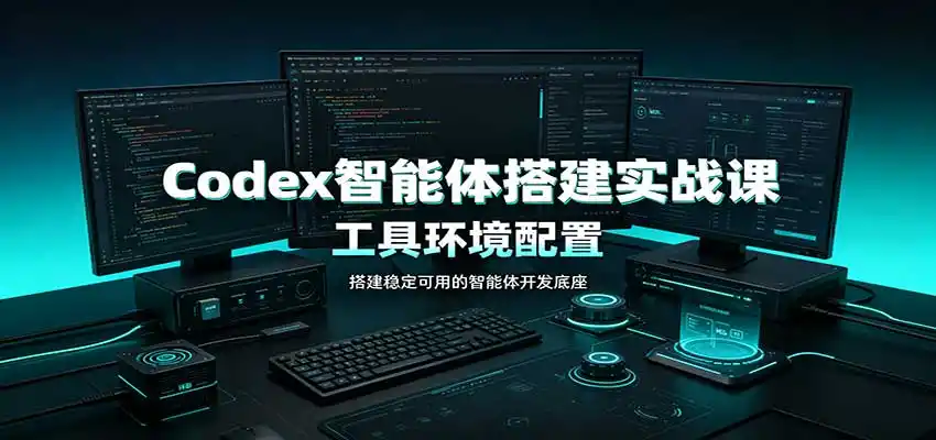 Codex智能体搭建实战课：工具环境配置，自定义技能开发，多业务自动化教学-天梦资源网