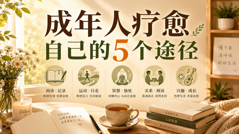 付费文章：成年人疗愈自己的5个途径-天梦资源网