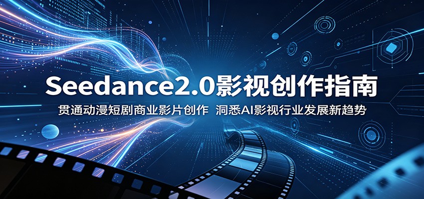 Seedance2.0影视创作指南：贯通动漫短剧商业影片创作，洞悉AI影视行业发展新趋势-天梦资源网