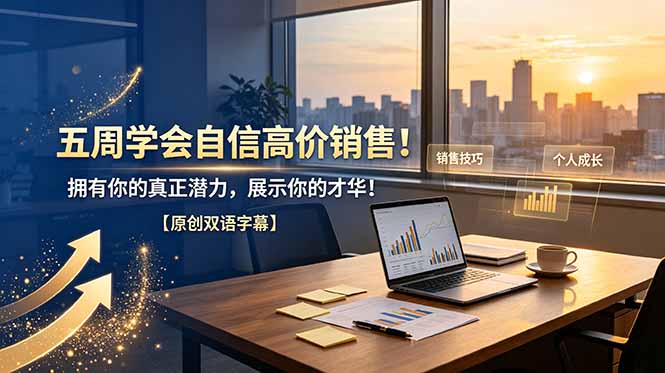 五周学会自信高价销售！拥有你的真正潜力，展示你的才华！【原创双语字幕】-天梦资源网