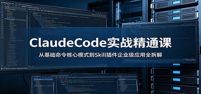 ClaudeCode实战精通课：从基础命令核心模式到Skill插件企业级应用全拆解-天梦资源网