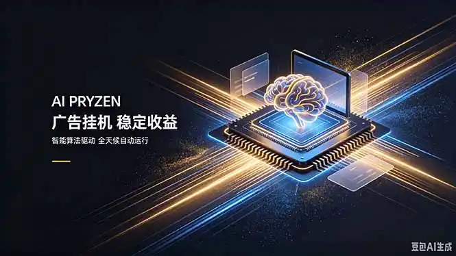 AI Pryzen 广告挂机｜24小时自动跑，日入300-500，新手零门槛-天梦资源网