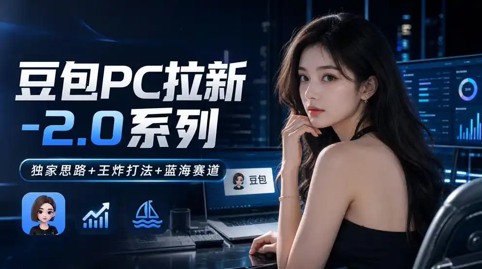 豆包PC拉新2.0系列-独家思路+王炸打法+蓝海赛道-天梦资源网