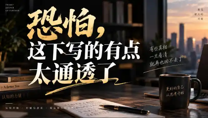 灏泽叔最新付费文章：恐怕，这下写的有点太通透了-天梦资源网