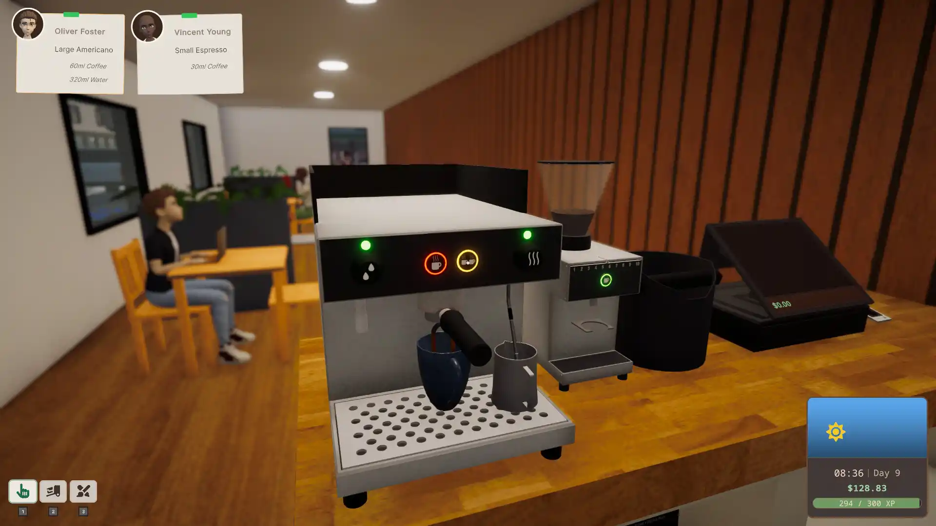 杯与吧台：咖啡店模拟器/Cup and Counter: Coffee Shop Simulator-天梦资源网