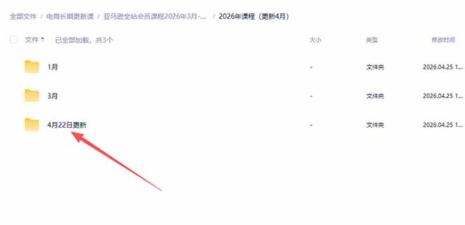 亚马逊 FBA 系统课程(更新26年4月-天梦资源网