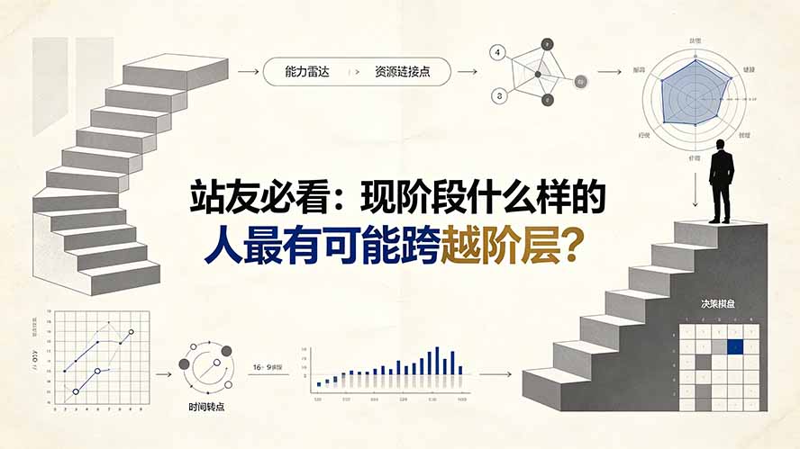 付费文章：站友必看：现阶段什么样的人最有可能跨越阶层?-天梦资源网