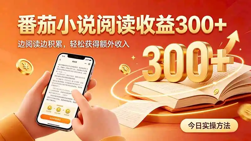 全自动番茄挂机玩法，日入300+边阅读边积累，轻松获得额外收入-天梦资源网