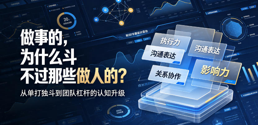 付费文章：做事的，为什么斗不过那些做人的？-天梦资源网