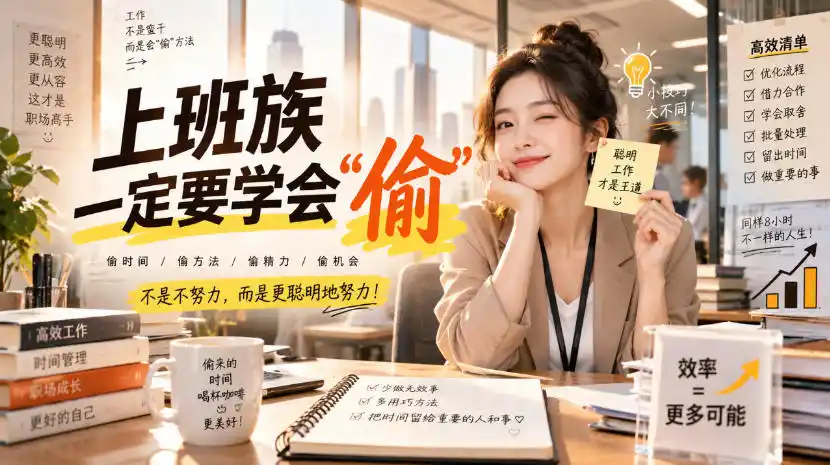某社群精选付费文：上班族一定要学会“偷“-天梦资源网