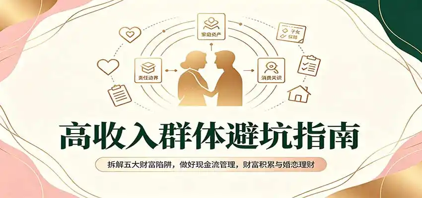 高收入群体避坑指南：拆解五大财富陷阱，做好现金流管理，财富积累与婚恋理财-天梦资源网