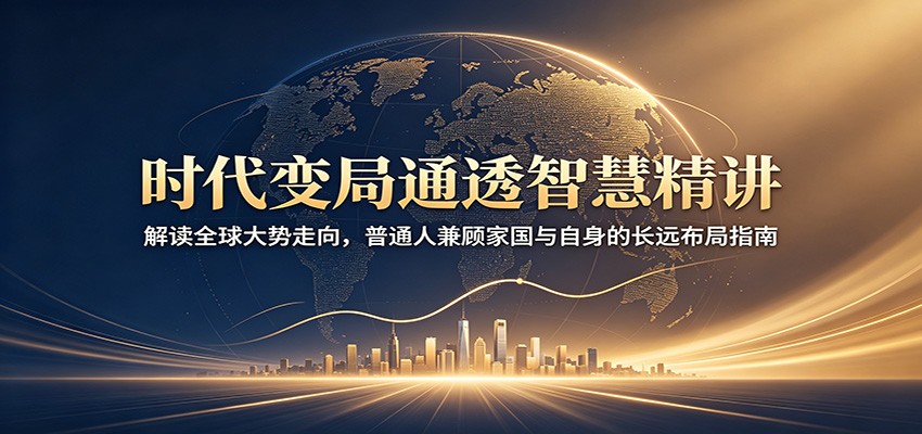 时代变局通透智慧精讲:解读全球大势走向,普通人兼顾家国与自身的长远布局指南-天梦资源网