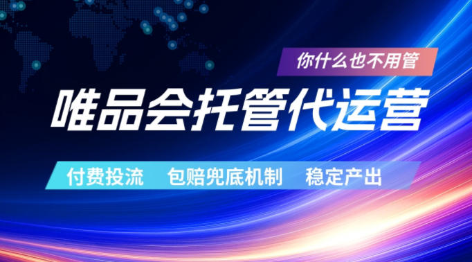 唯品会托管代运营，付费投流玩法，包赔兜底机制，稳定产出【揭秘】-天梦资源网