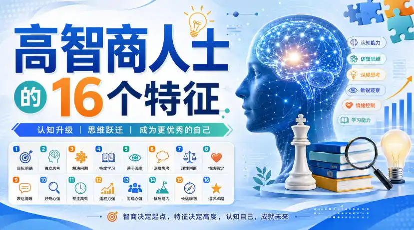 付费文章：高智商人士的16个特征-天梦资源网