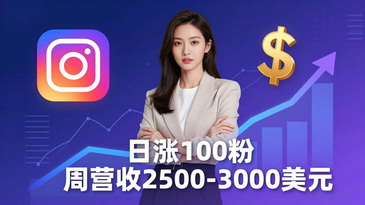 想做数字产品？Sheri亲授：日涨100粉、每周2500至3000美元的营收，Instagram躺着赚-天梦资源网