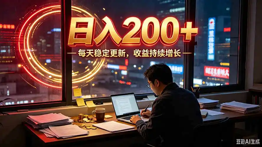 番茄达人变现新玩法，全自动运行 每日300+-天梦资源网