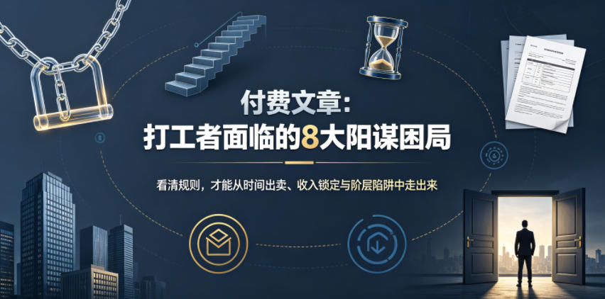 付费文章：打工者面临的8大阳谋困局-天梦资源网
