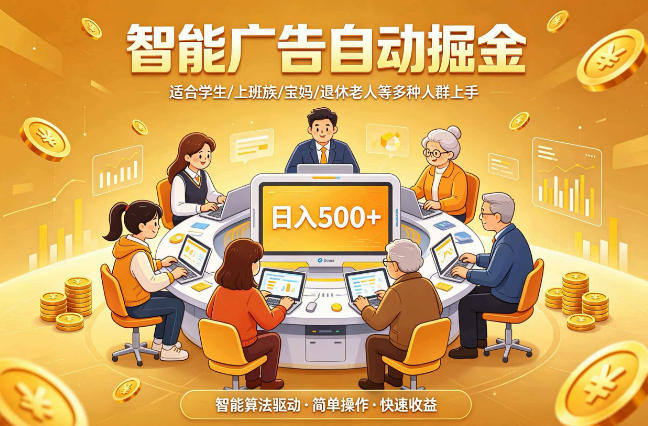 2026年最好做的项目：自动掘金项目，小白轻易上手，单日轻松收入500+【揭秘】-天梦资源网