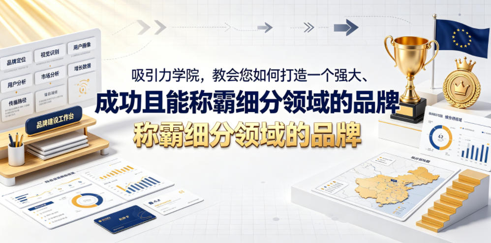吸引力学院，教会您如何打造一个强大、成功且能称霸细分领域的品牌！【原创双语字幕】-天梦资源网