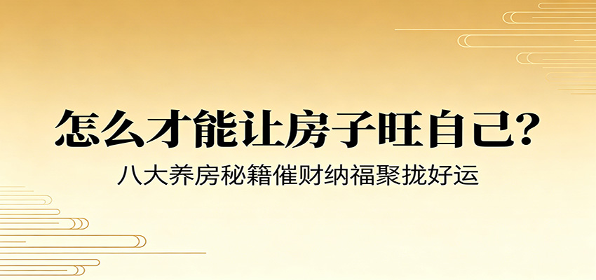 付费文章《怎么才能让房子旺自己？》八大养房秘籍催财纳福聚拢好运-天梦资源网