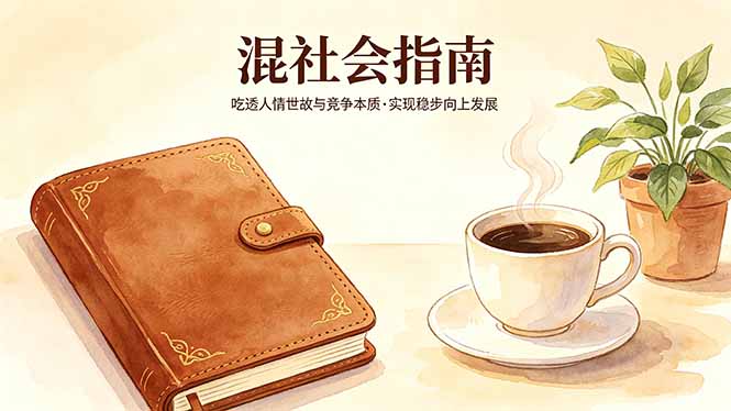付费文章：混社会指南，吃透人情世故与竞争本质，实现稳步向上发展-天梦资源网